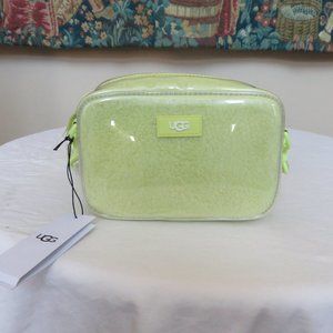 Janey II clear tide crossbody pollen yellow  purse plush belt bag